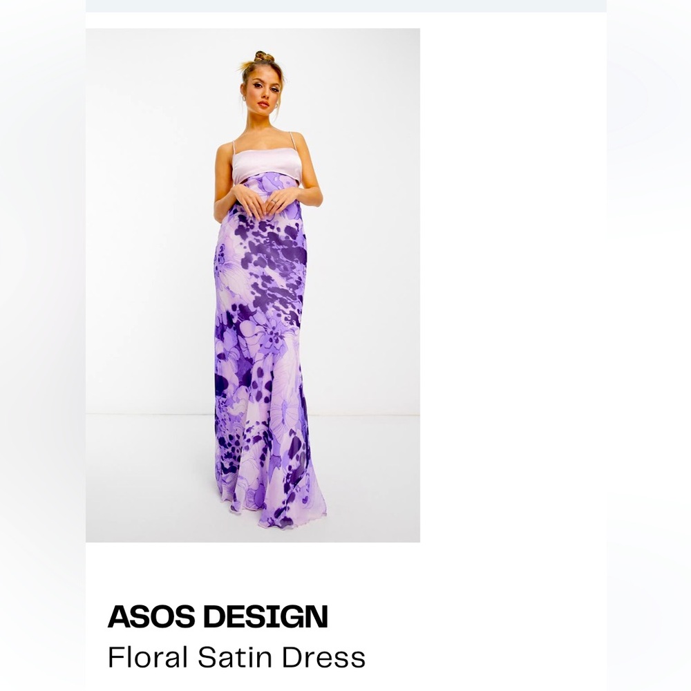 Asos size 4 low back dress